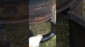 Печка для варки еды поросятам своими руками