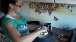 Бисквит с молоком и маслом