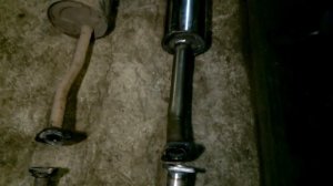 Renault Logan обзор спортивной выхлопной системы MUTE