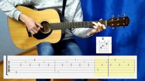 Константин Никольский - Музыкант (acoustic cover + табы)