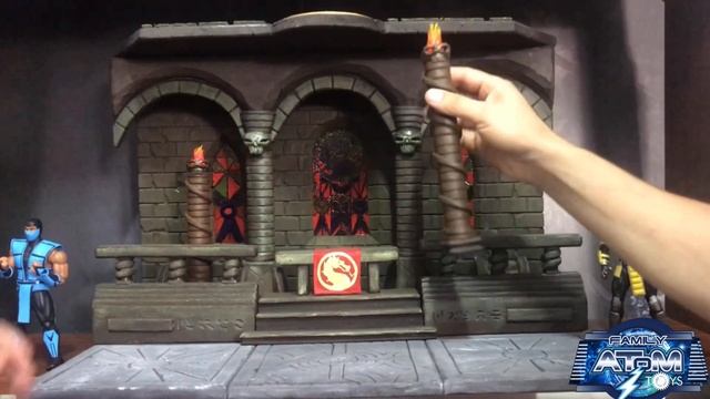 Храм Мортал Комбат #sega  #mortalkombat3 #diorama #stormtoys #морталкомбат #диорама Поиграем ….