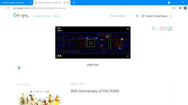 Google Pacman, HS 1P, 5890 смотреть онлайн