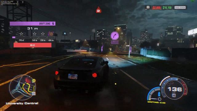 NFS Unbound Night Free Roam with Subaru BRZ смотреть онлайн