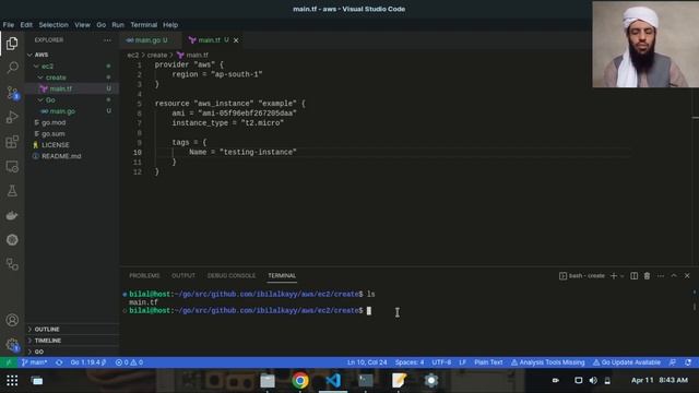 AWS App | Part 1 | Creating an EC2 Instance using Terraform