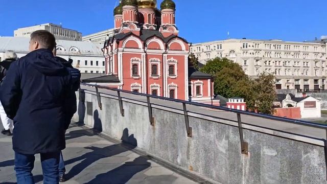 Влог.Россия.?Парк Зарядье на день города в Москве.❤️Центр Москвы.