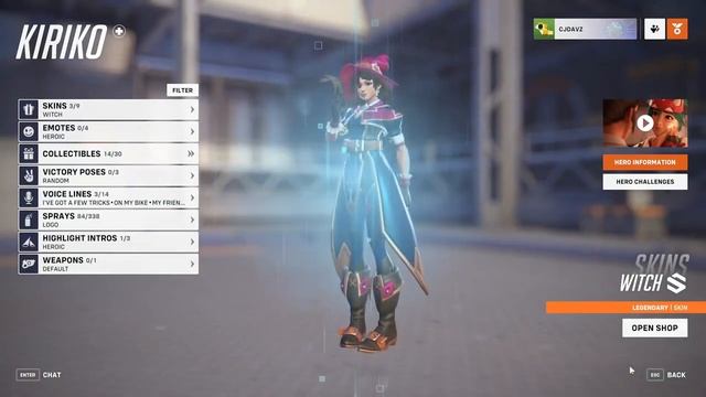 Is The Witch Skin Worth It? Overwatch 2 Skin Showcase! (Kiriko)