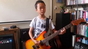 Lloyd Playing Guitar Cover to 21 Guns - Greenday