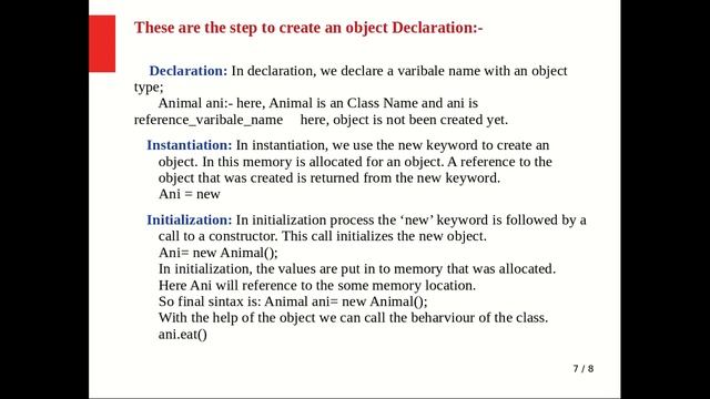 Java Tutorial 26: Java OOPs Concepts | Class | Object | Object Oriented Programming For Beginners