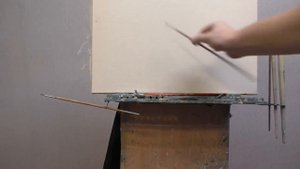 Лайфхак. Мольберт, этюдник для пленэра своими руками, кисти, палитра