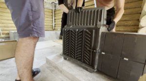 Каменка 140 кг. Гром 40!