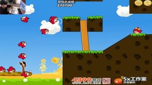 Angry Birds Cannon 3 - HELP GIRLFRIEND BIRD ESCAPE FROM GIANT PIGGIES BY SHOOTING MAXIMUM BIRDS!