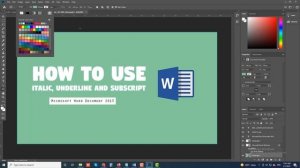 How to Create YouTube Thumbnail in Photoshop CC? | | M-TECHBD