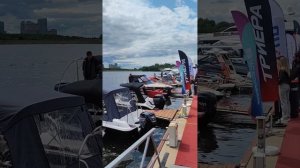 Лодки, катера и яхты московского яхт-шоу на воде | MOSCOW YACHT SHOW 2023 в ROYAL YACHT CLUB