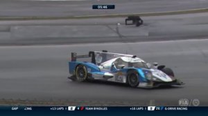 Жесткая битва, завершившаяся аварией - G-Drive Racing vs KCMG 6h Fuji 2015 FIA WEC