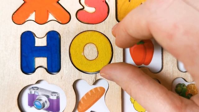 Раскрашиваем буквы алфавита красками. смотреть онлайн