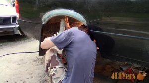 How to Fix Rust Holes on a Budget Using Fiberglass - NO WELDING