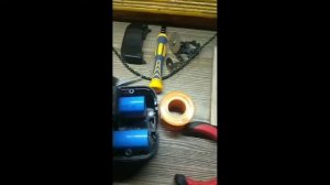 Переделка корпуса аккумулятора шуруповерта Hitachi с кнопкой фиксации.