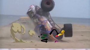 Monster Truck Crashes | Monster Jam World Finals | Doodles