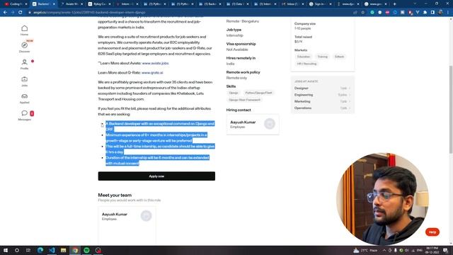 Companies looking for Python Interns !! Stipend 60k