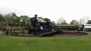 Дидкот. Поворотный круг (Didcot Railway Center - Turntable)