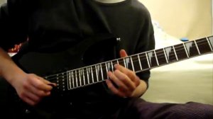 Robert Spurling - "Learn to Disappear" with an Ibanez rg370dx