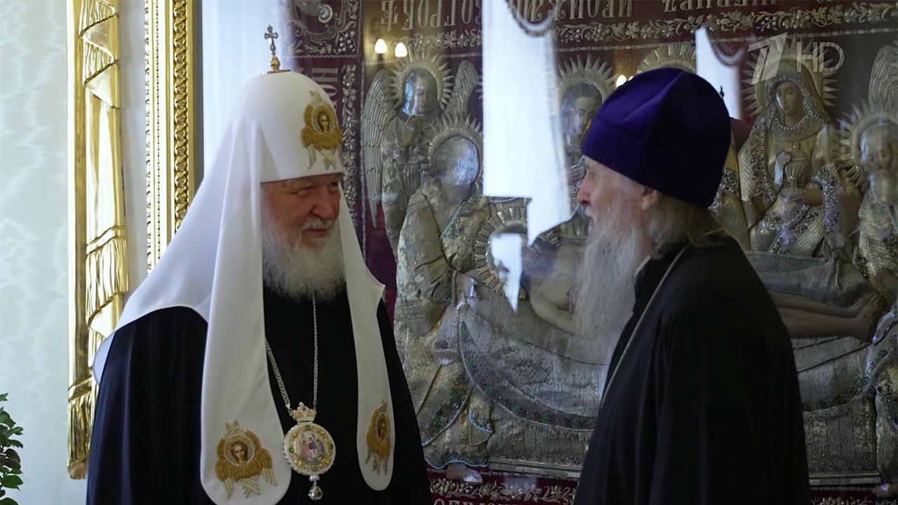Патриарх Московский и всея Руси Кирилл встретился с митрополитом Тульчинским Ионафаном