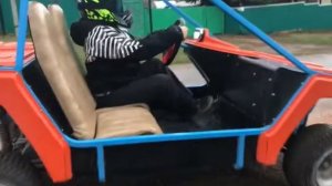 катаемся на самодельной электро багги