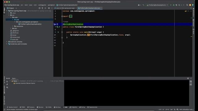 First Spring Boot Application | Hello World смотреть онлайн