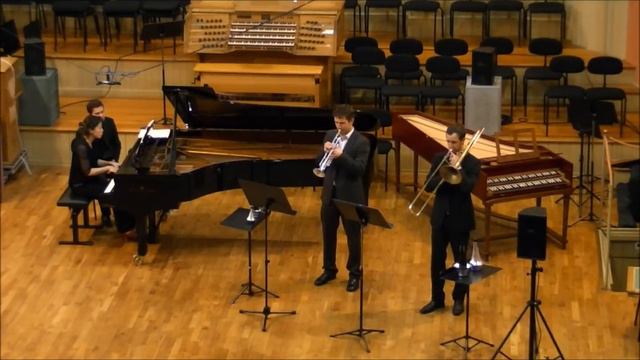 Concerto pour trompette, trombone et piano Jan Koetsier, mvts 2 et 3 смотреть онлайн