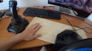 Как закрепить Авиаджойстик-ручник?