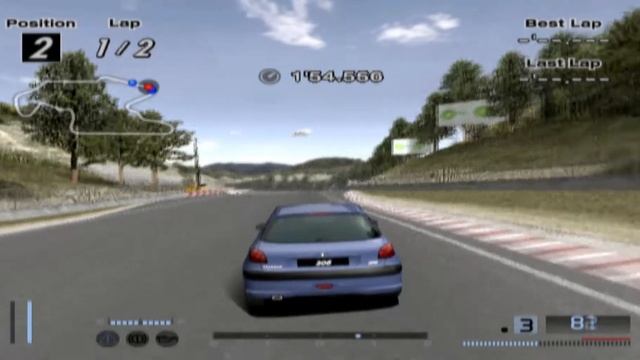 Гран Туризмо 4 (Онлайн Тест Версия) Пежо 206 S16 Геймплей смотреть онлайн