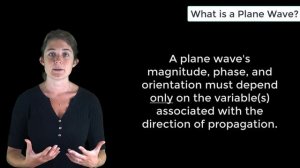 What Is a Plane Wave? — Lesson 2