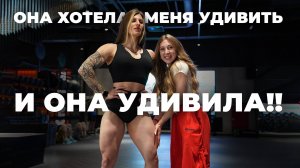 Елена Старостина - удивила Вику! Жесткая тренировка ног.