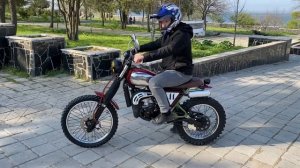 Скрэмблер на базе Ямаха ДТ-125