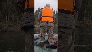 Рыбалка в Туве на большом Енисее. Тува. Букатовский затон