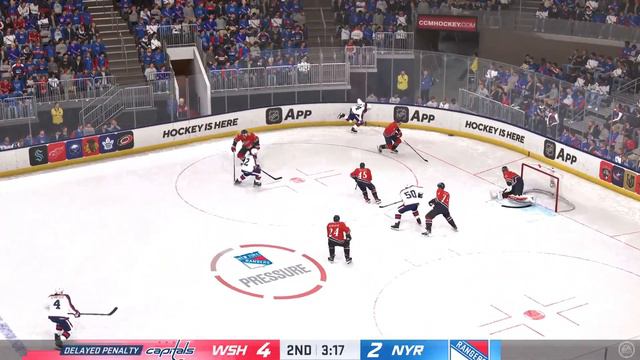 #PS5/4k-60 #EA Sports NHL 24 Washington Capitals vs New York Rangers Reg. Sea. game!