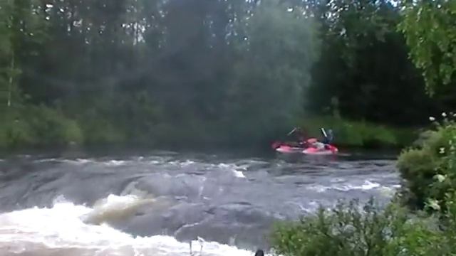 Река Тунтсайоки. Порог Надежда. смотреть онлайн