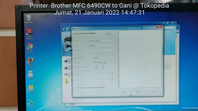 Test Printer Brother MFC 6490CW смотреть онлайн