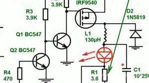 A step-down converter for bright ...