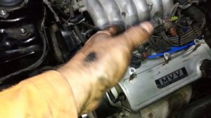 Mitsubishi DIAMANTE F31A двигатель 6G73, заехал на замену датчиков коленвала и распредвала. Часть 5