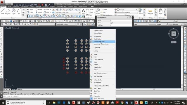 How to use bcount Command in Autocad | autocad block counting