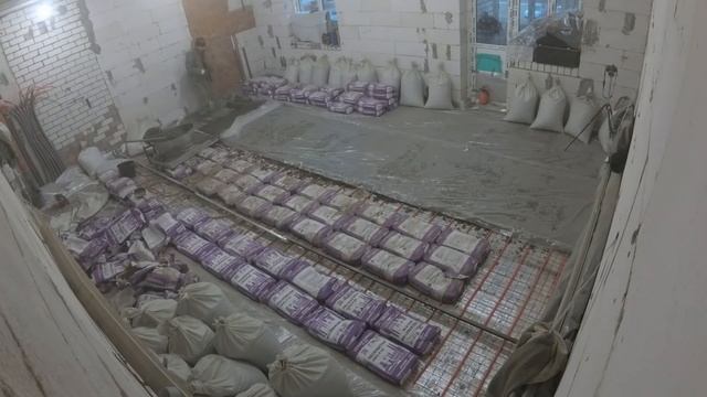 Облегчённая стяжка с керамзитом