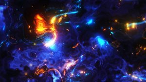 Анимированный абстрактный фон:  смешивание красок