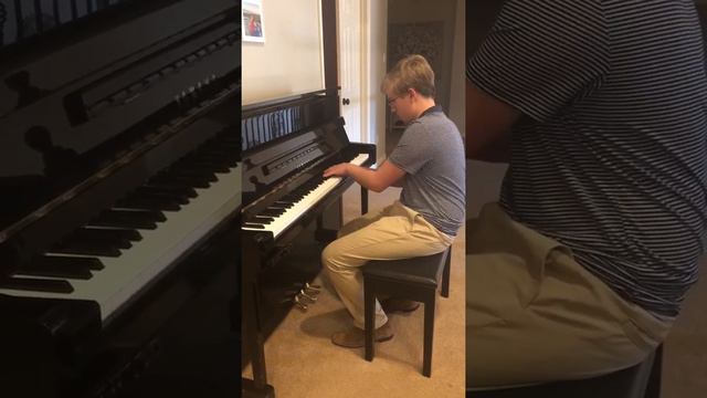 Solfeggietto in C Minor by Carl Philipp Emanuel Bach cover by William Sutcliffe смотреть онлайн