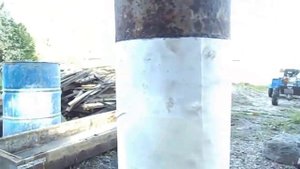 Столбчатый фундамент под террасу.