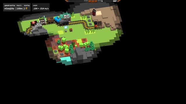 Дорога в ад - Поезд который смог Unrailed! игра на скилл смотреть онлайн