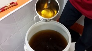 Приготовление сусла из концентрированного 100% натурального грушевого сока
