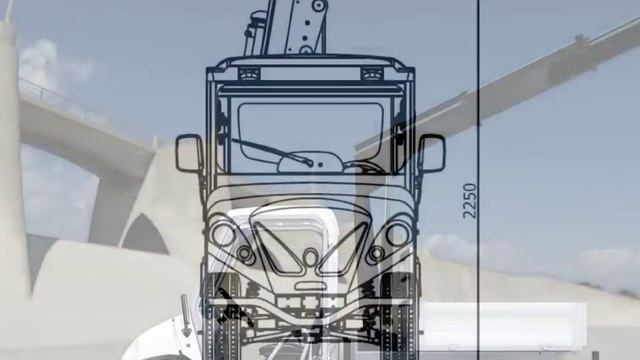 Электрический грузовик, с 100% электрическим манипулятором смотреть онлайн