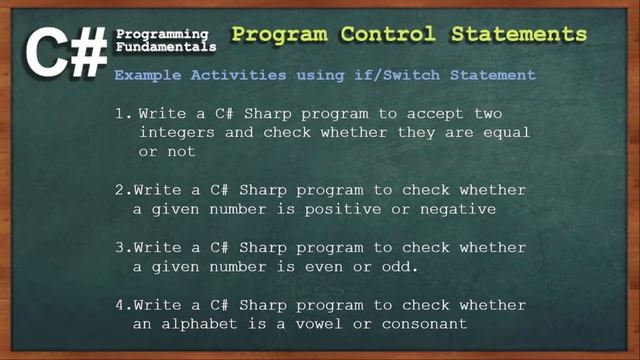 C# Conditional Statement Program Exercises 1-1 Console App Programming Part 16 | Tagalog Tutorials