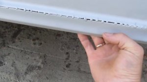 Ч1, Ремонт боковой двери газель + ремонт порога